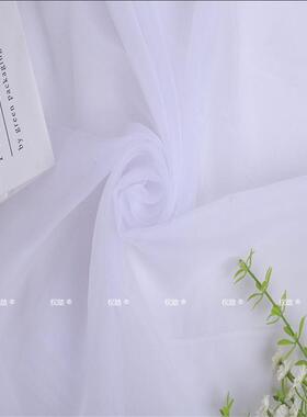 欧根纱方巾舞蹈演出大红色小方巾