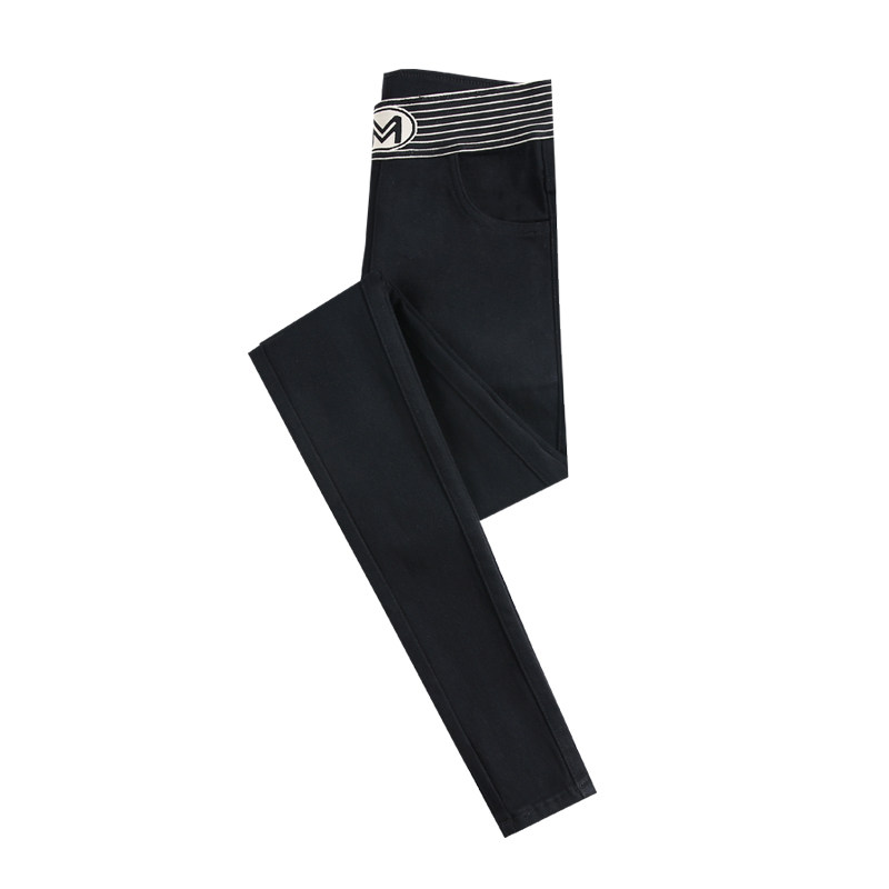 高腰外穿2020春秋新款黑色打底裤 禾笛打底裤