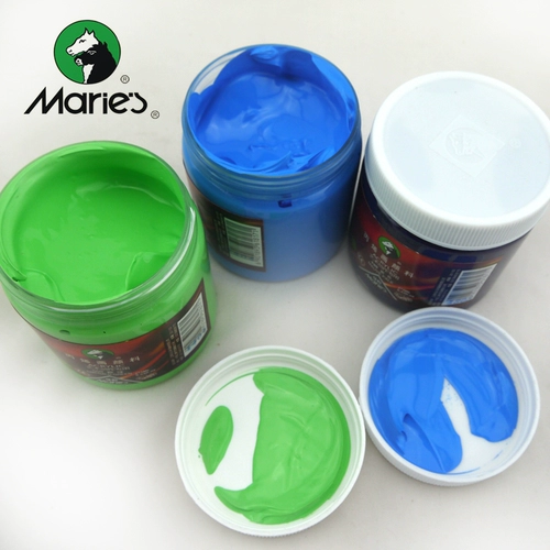 Пигментированный флуоресцентный текстильный акрил, 66 цветов, 275 мл, ручная роспись