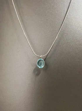 Vintage古着 Deep Blue Kiss项链