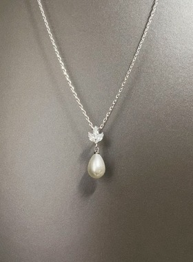 Vintage古着 Silverleaf Pearl项链