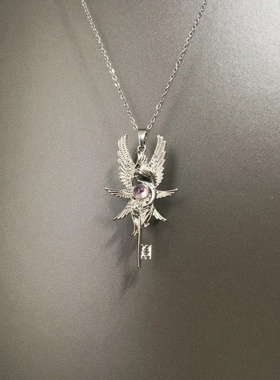 Vintage古着 Grey Moonlight Wand项链