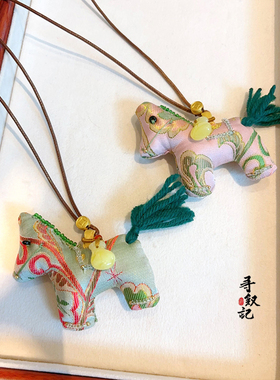 新中式非遗宋锦真丝项链