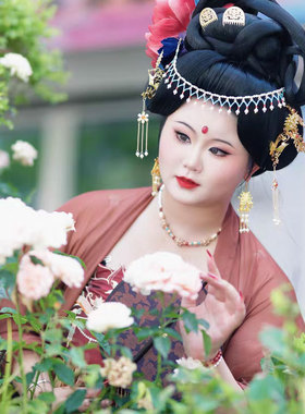 古风流苏坦领手工项链淡水珍珠