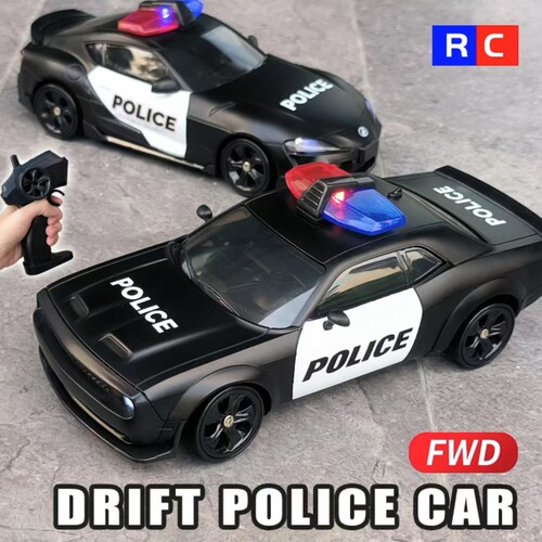 RC遥控车漂移车1:24外贸品质AE86竞速四驱GTR丰田道奇高速遥控车-图0