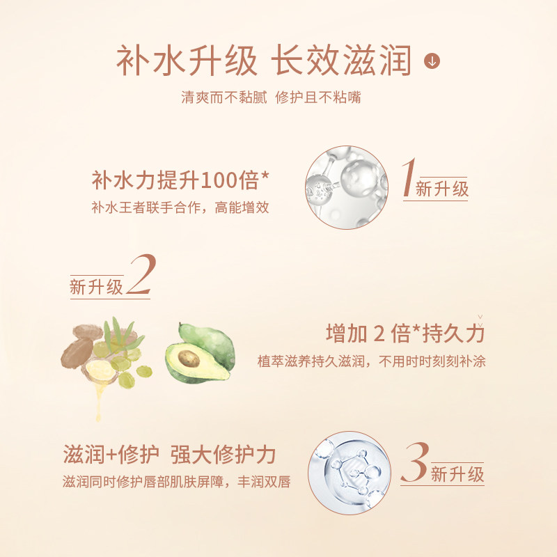 【双11预售】珂曼变色保湿滋润润唇膏 caremille珂曼唇膏/口红
