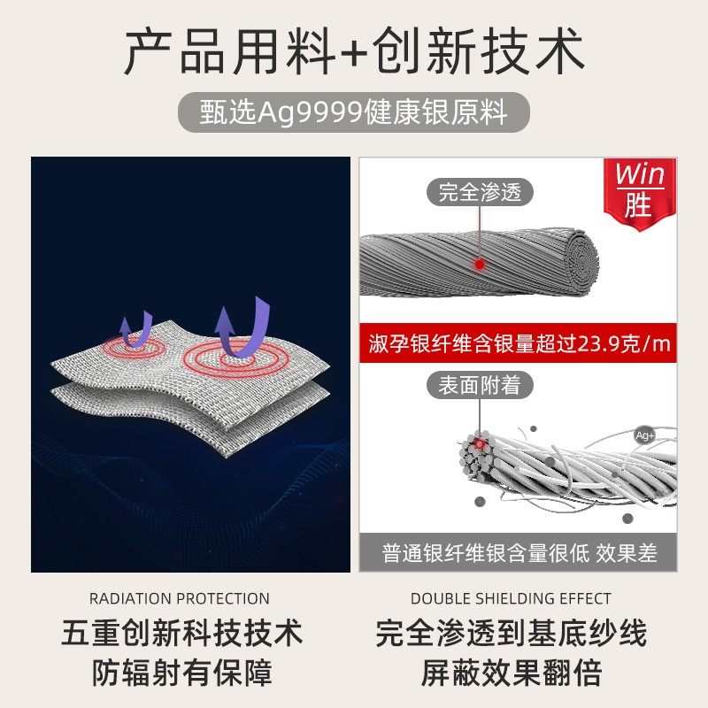 淑孕防辐射孕妇装肚兜怀孕期女围裙 淑孕防辐射肚兜/护胎宝