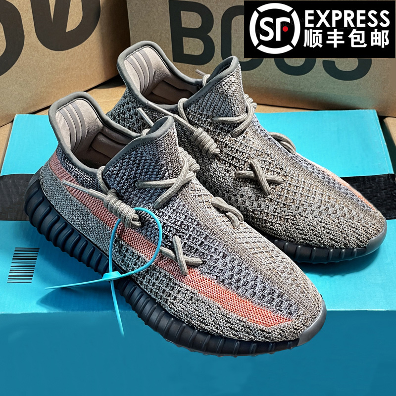 哥卡图奢椰子og yeezy350黑天使旗舰店男鞋莆田运动跑步女鞋子男 - 图1