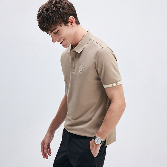 Navigare summer high-end short-sleeved POLO shirt