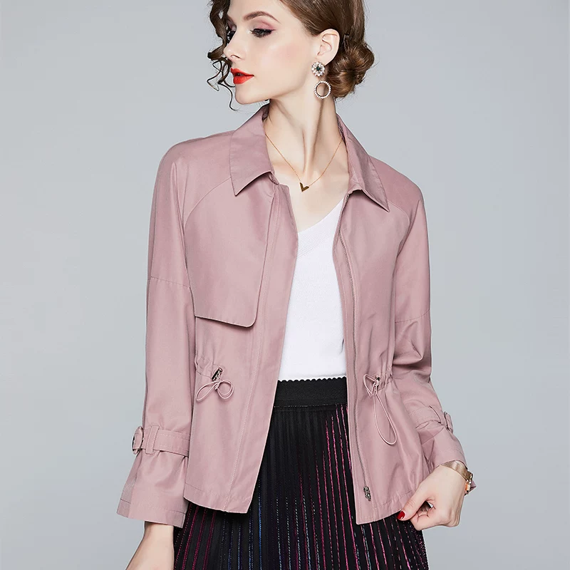 Осенняя модная куртка в корейском стиле, городской стиль, Slim fit