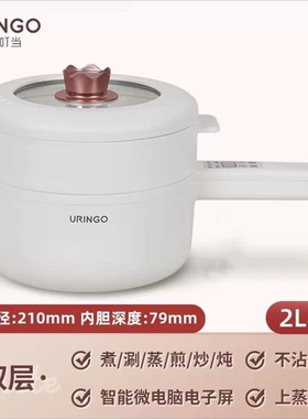 七彩叮当电煮锅多功能一体家用带