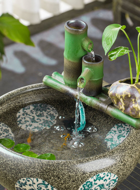 搭配手工大中小型陶瓷diy加湿器