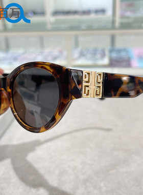 薇尚老钱风猫眼防紫外线偏光墨镜