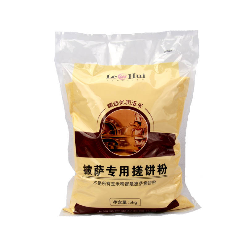 披萨搓饼粉专用lehui玉米颗粒粉10斤上海乐汇比萨培训烘焙原料-图3