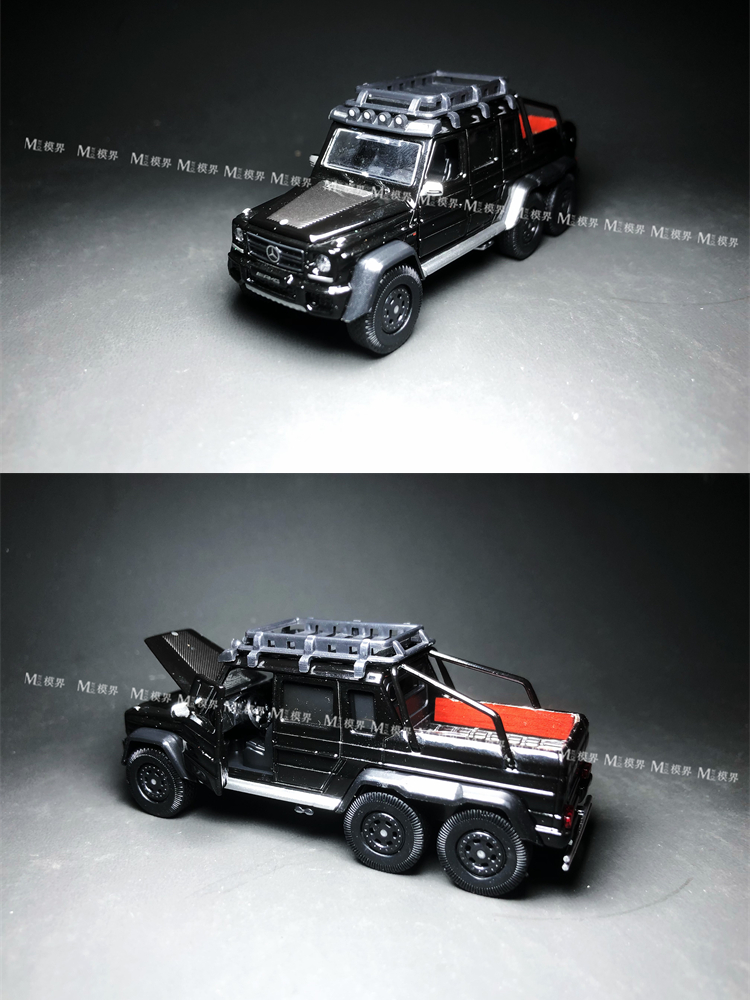 ERA 1:64 奔驰Benz G63 AMG 6X6 皮卡2015 合金汽车模型 现货 - 图3