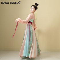 Classical Dance Costume Women Flutter to perform Chinese dance Han Tang Qiuqiu Dance suit Chinese dance to serve new suit