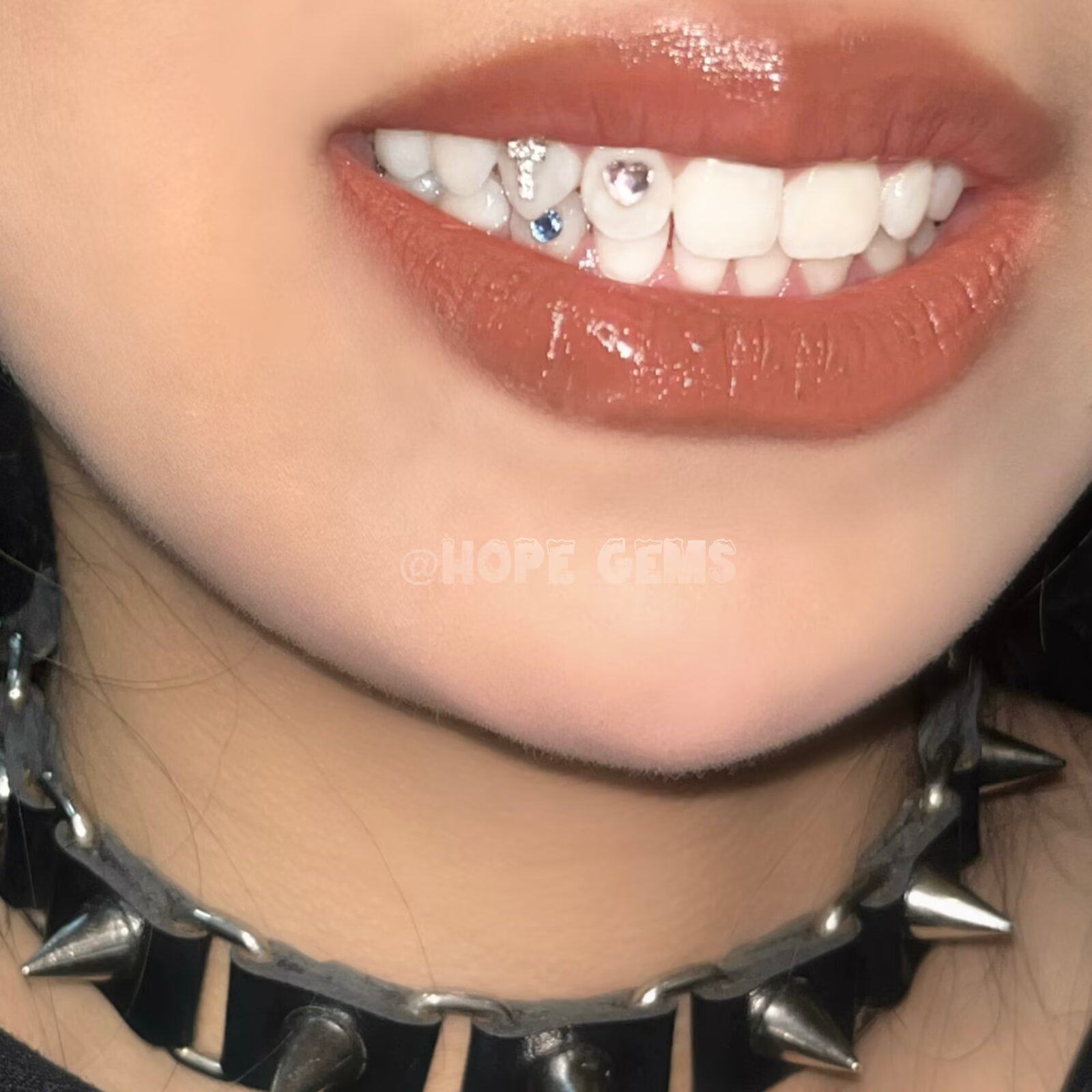 hopegems牙钻牙饰品满钻爱心自己贴包含diy材料包闪亮小众施华洛,淘宝优惠券,粉丝福利购,淘宝优惠卷