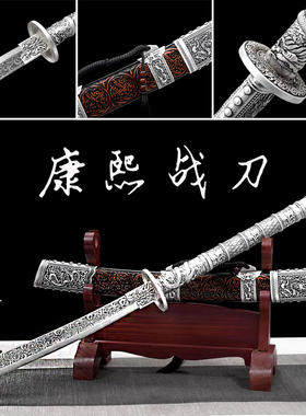 龙泉市康熙宝刀剑战唐横陌
