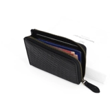 SEPTEMBER 27 DESIGNS Кожаный кошелек, сумка через плечо, картхолдер с молнией, монеты, воловья кожа, из натуральной кожи