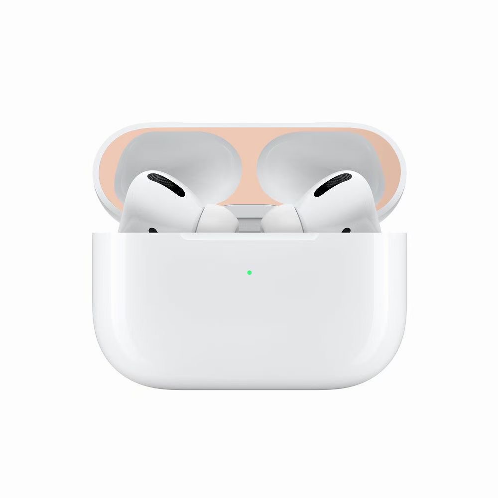 适用airpodsPro耳机防尘贴纸苹果蓝牙耳机AirPods2/3代防刮金属贴-图2