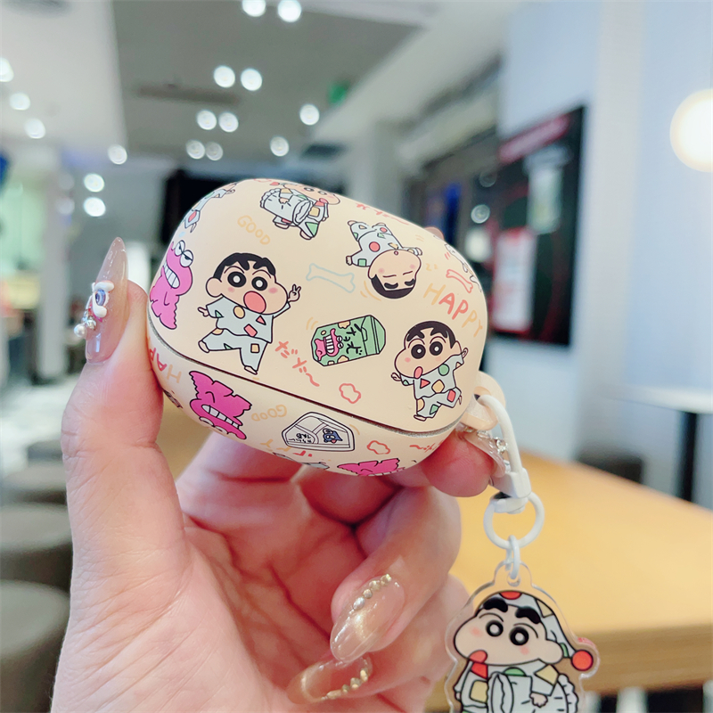 日韩卡通哆啦A梦适用小米buds5Pro保护套创意熊猫小米蓝牙耳机壳硅胶渐变云彩buds5软壳可爱蜡笔小新女防摔盒 - 图2