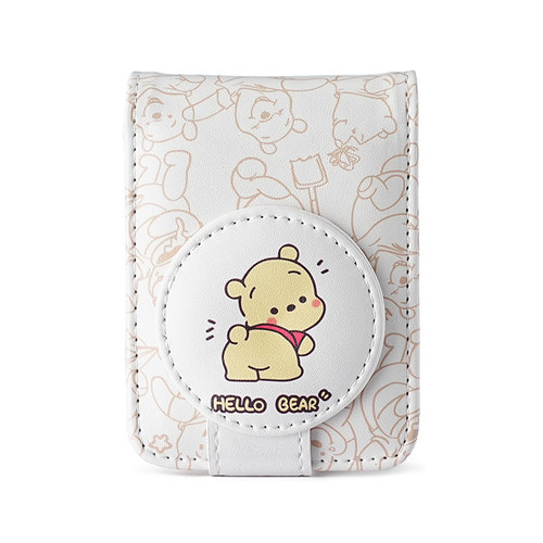 新款可爱口红包补妆包带镜子收纳包小便携式初高中旅行化妆收纳包 - 图3