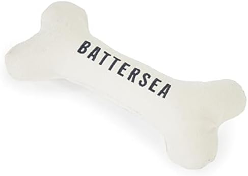 Rosewood Battersea Comfort Bone  Dog Toy  Cream  12 cm x 11 - 图0