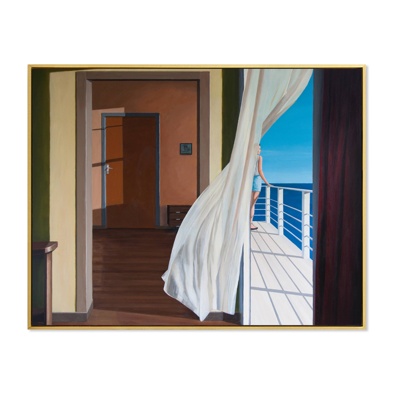 小众艺术画油画Darek Grabus简约现代个性创意挂画客厅卧室装饰-图3