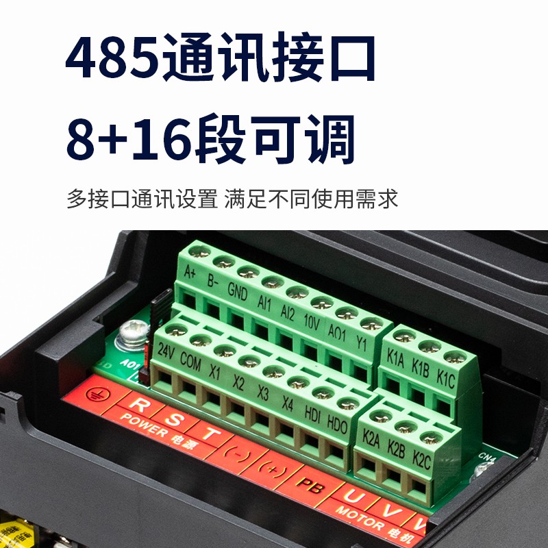 海仕达变频器三相380V重载矢量220V 0.75KW1.5KW2.2KW-750KW - 图0