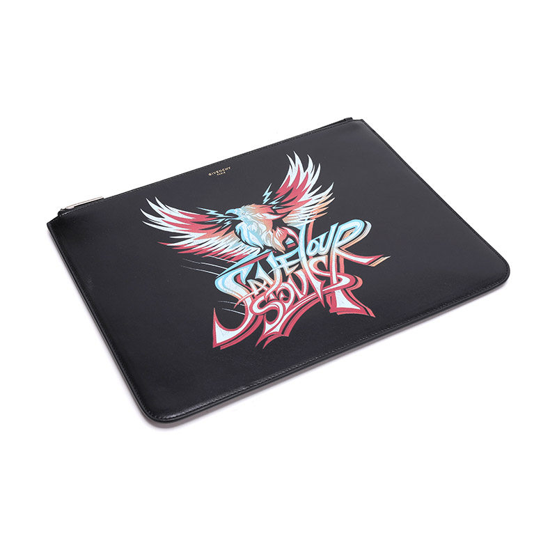 givenchy /纪梵希男士牛皮手拿包 珍品网男士包袋