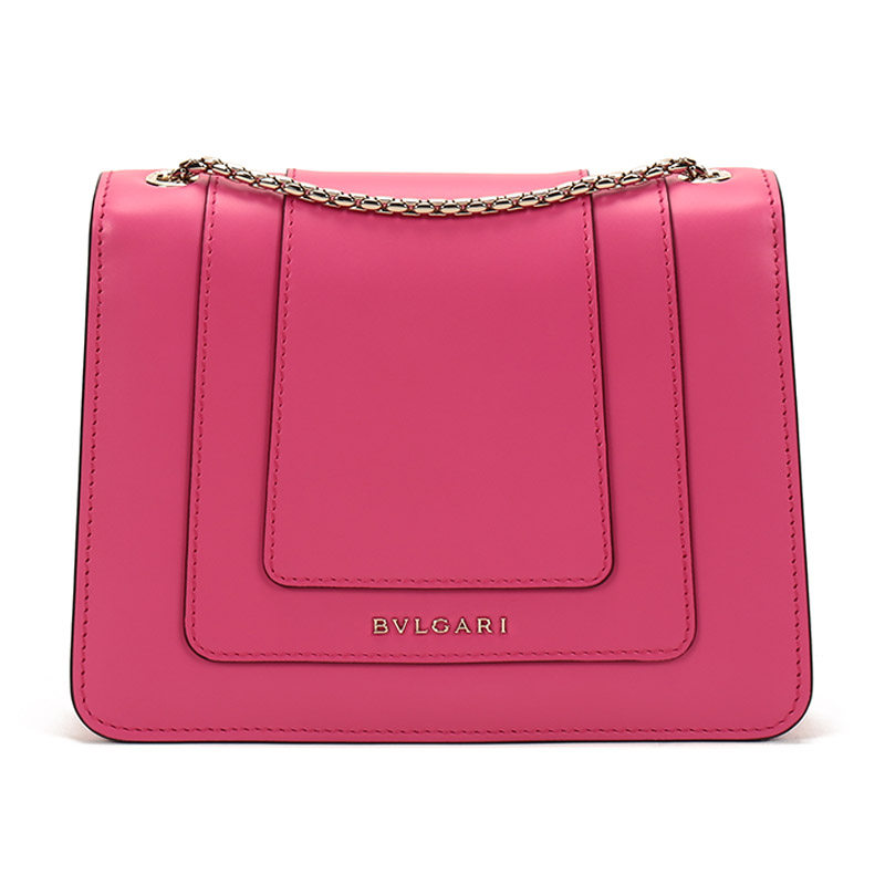 bvlgari /宝格丽女士牛皮斜挎包 珍品网女士包袋