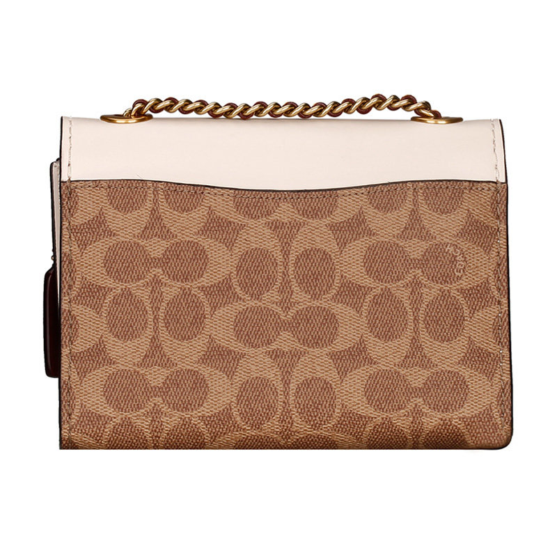 coach /蔻驰女士专柜款涂层斜挎包 珍品网女士包袋