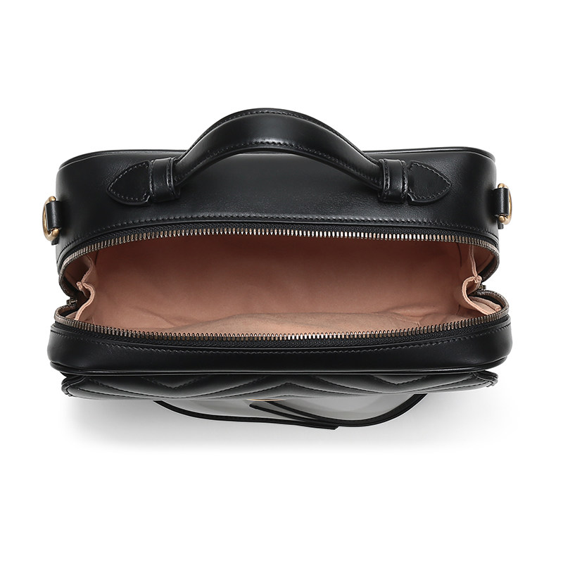 gucci女士皮革绗缝单肩斜挎包 珍品网女士包袋