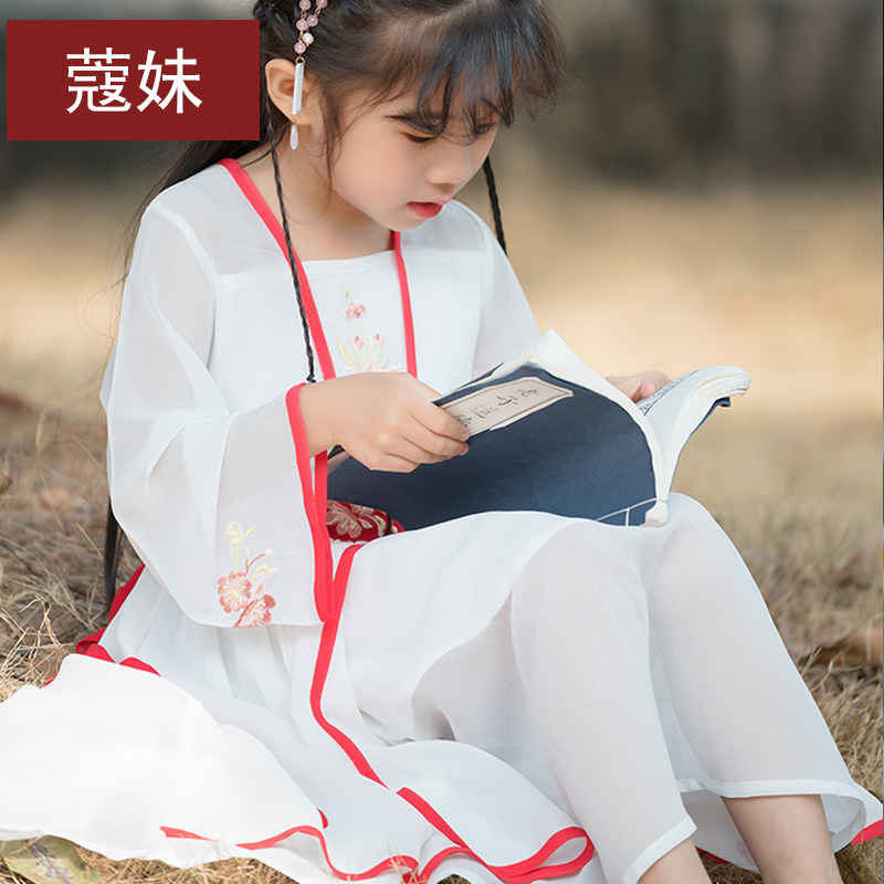 古装日常可穿亲子母女春夏改良汉服 蔻妹民族服装/舞台装