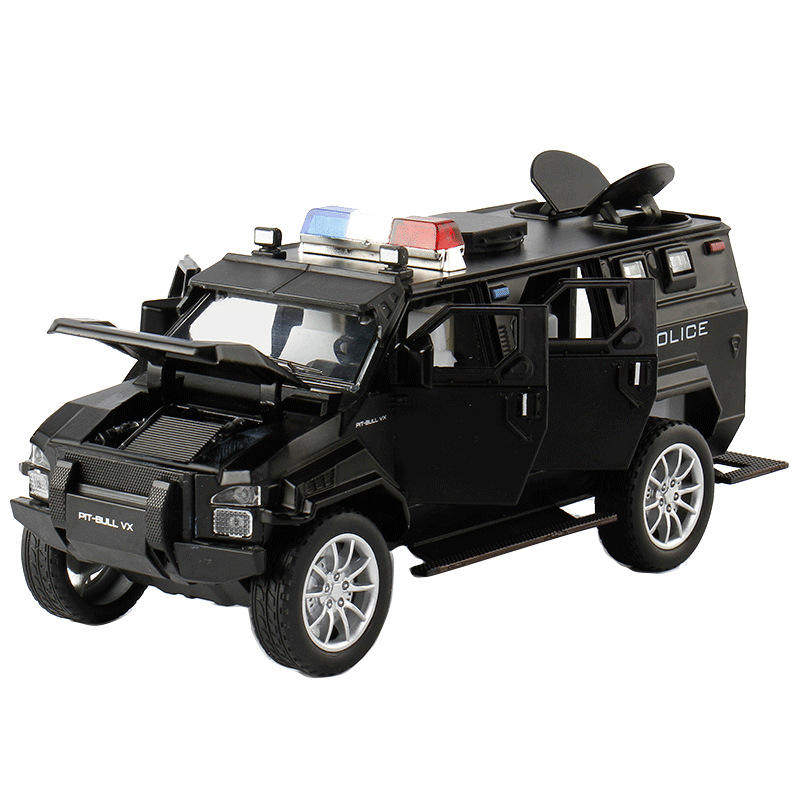 新款 [散装]宝思仑反恐装甲车合金车模型声光儿童玩具,淘宝优惠券,粉丝福利购,淘宝优惠卷