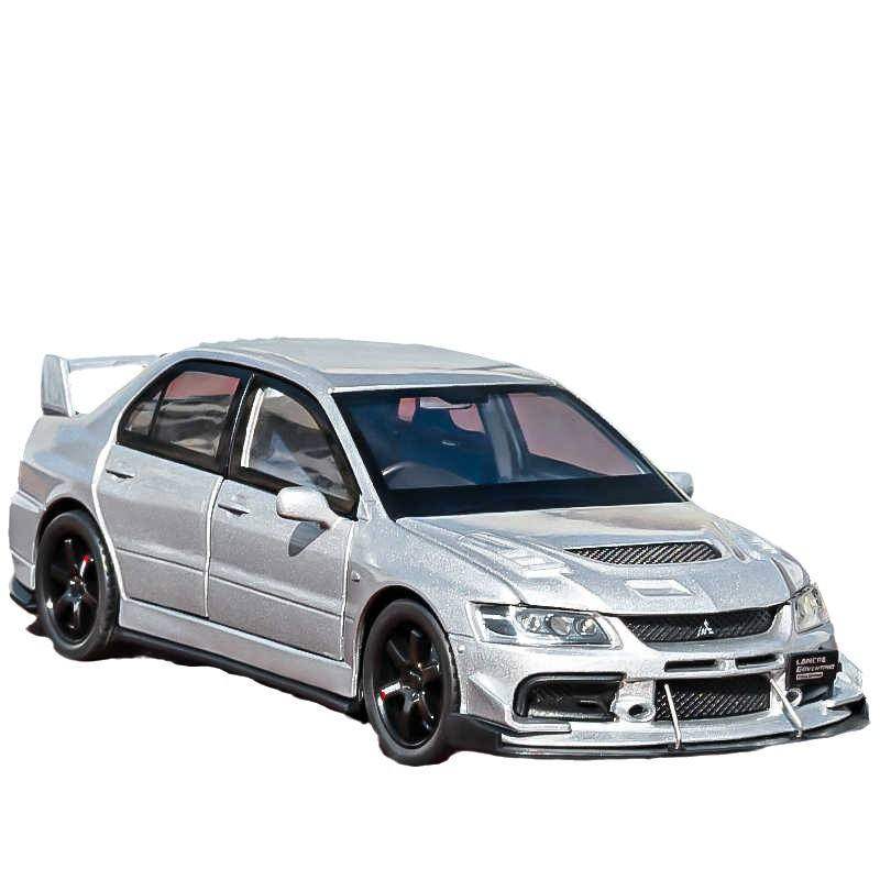 新款 1:32九代EVO合金车模型仿真JDM跑车收藏摆件儿童玩具汽车,淘宝优惠券,粉丝福利购,淘宝优惠卷
