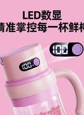 罗娅榨汁机玻璃便携式小型家用碎