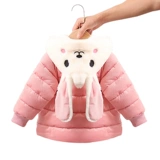 Детский флисовый пуховик, детская бархатная куртка для принцессы, коллекция 2023