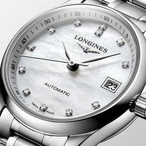 Longines浪琴 官方旗舰名匠系列女士机械表瑞士手表女腕表官网