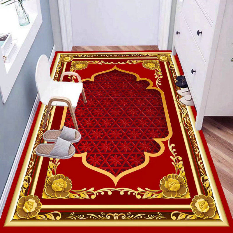 中式门口地垫进门入户门垫可裁剪家用地毯客厅卧室脚垫轻奢简约风,淘宝优惠券,粉丝福利购,淘宝优惠卷