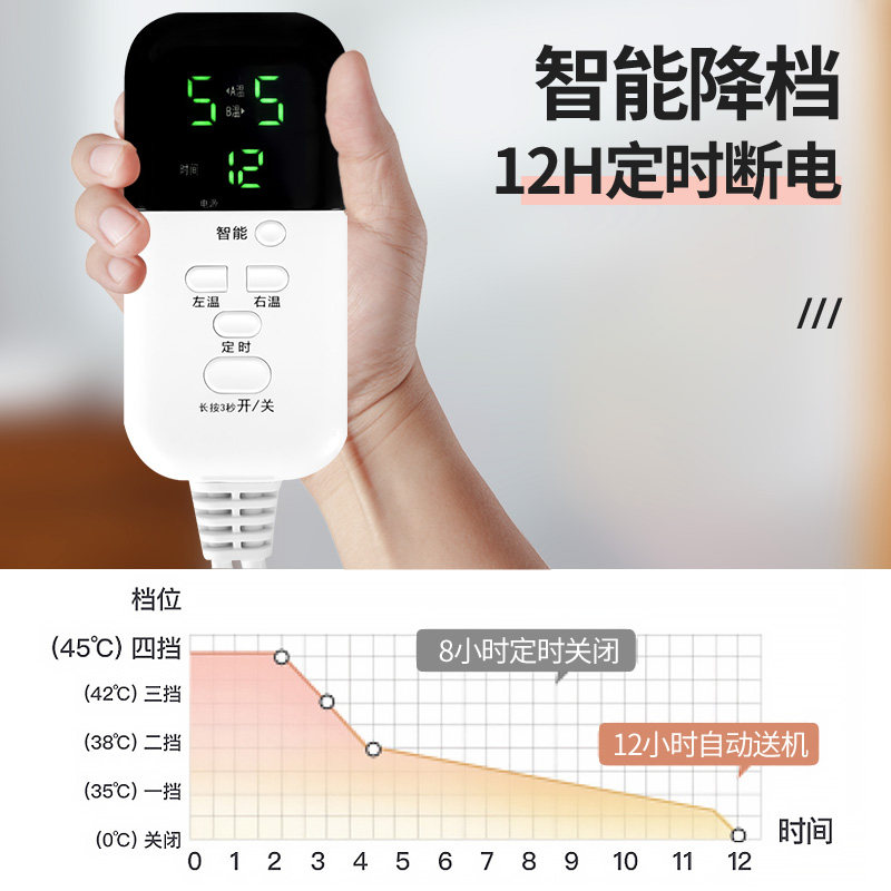 荣事达水暖毯恒温智能水循环炕安全 荣事达和峻丰电热毯