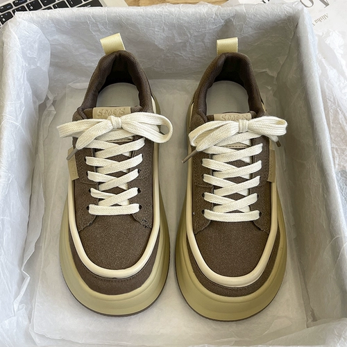 Tide, оригинальные универсальные весенние кроссовки на платформе, демисезонная спортивная белая обувь для отдыха