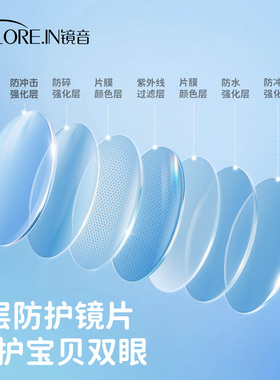 【不是玩具镜！专业防紫外线眼镜】镜音儿童墨镜男女童宝宝太阳镜