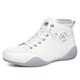 Sports high-top white shoes genuine leather sneakers mom's shoes