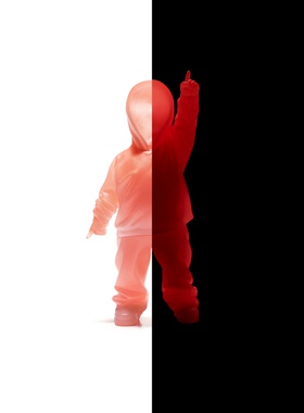 夜光艺术雕塑原创设计天地潮流