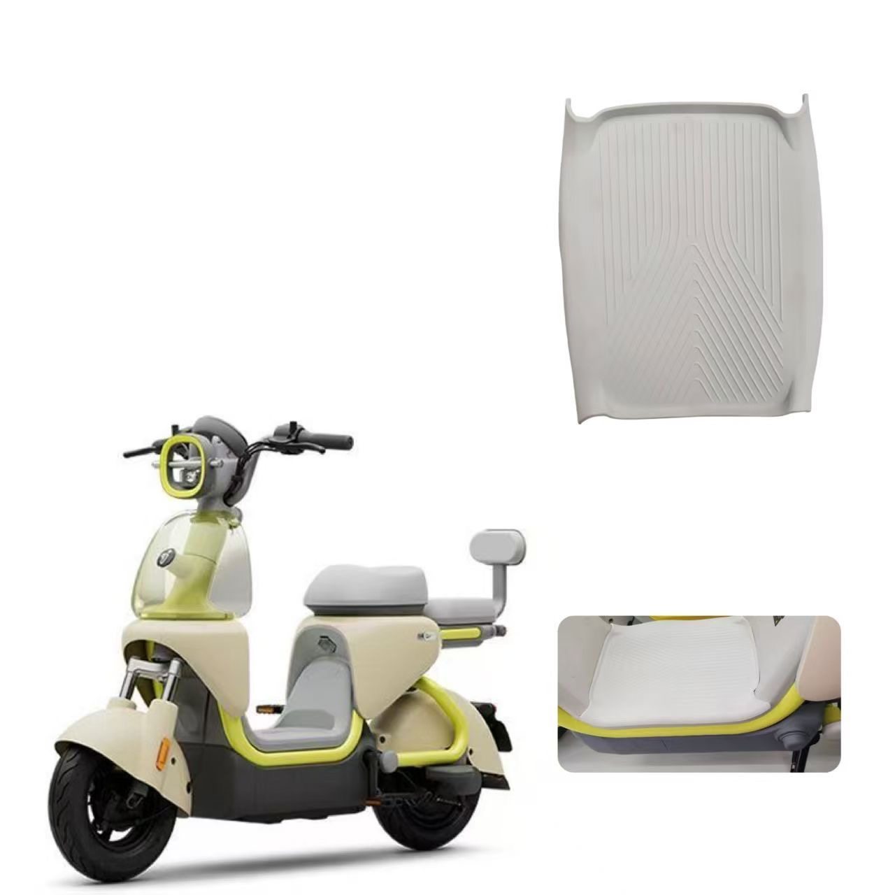 适用九号电动车qz1mix橡胶脚垫防水仪表罩后视镜装饰配饰小配件,淘宝优惠券,粉丝福利购,淘宝优惠卷