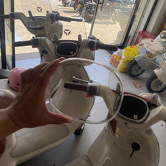 适用雅迪摩登追光光芒70/80高清仪表罩雅迪仪表配饰改造配件装饰