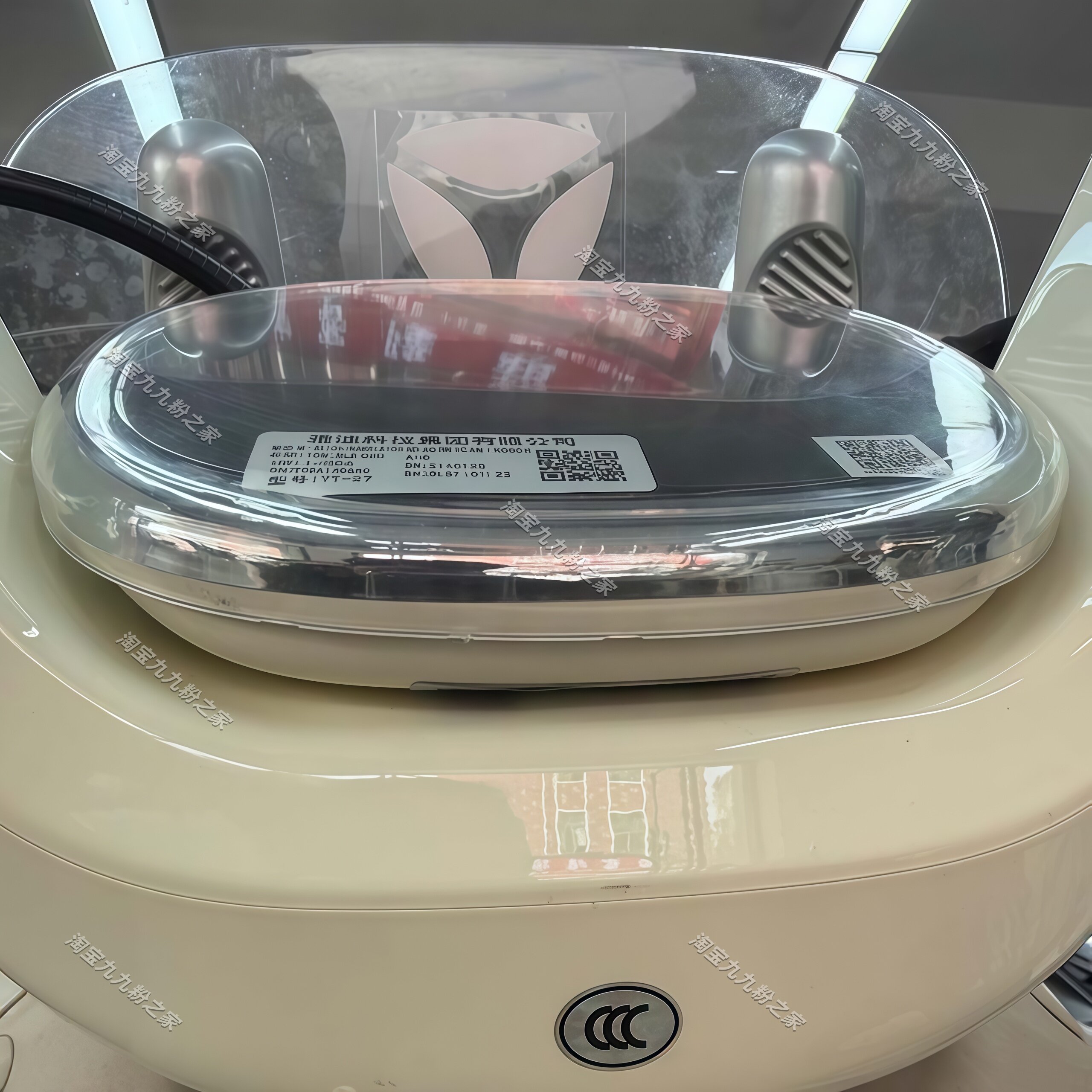 适用雅迪Q17/麦芒/毛豆电动车仪表防水罩膜盖后视镜脚垫改装配件