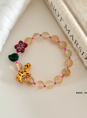 KISOL清新可爱小动物串珠手饰潮~