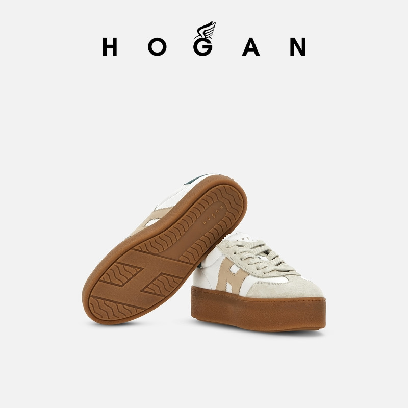 【季末特惠】HOGAN女鞋Platform系列复古休闲鞋 - 图3